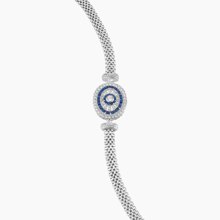 Vintage Sapphire Elegance Bracelet