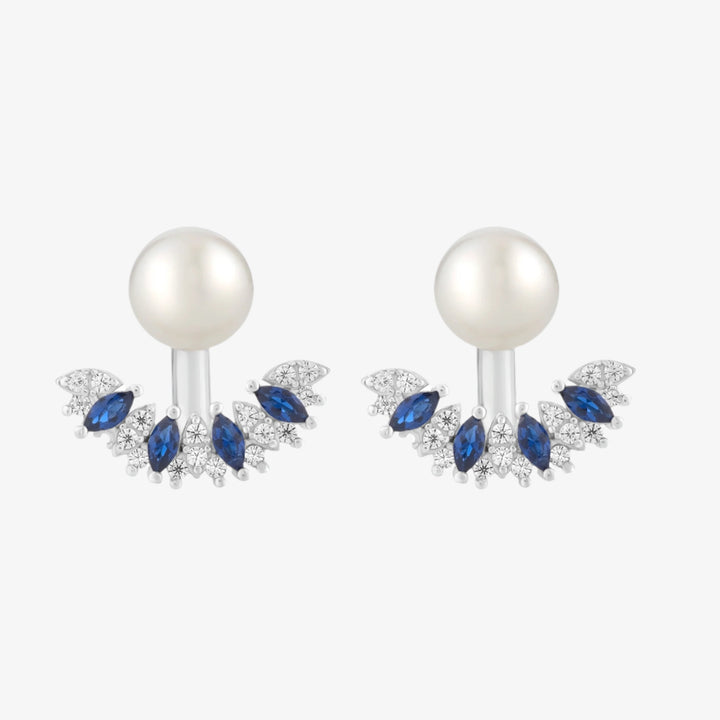 Art Deco Front and Back Earrings