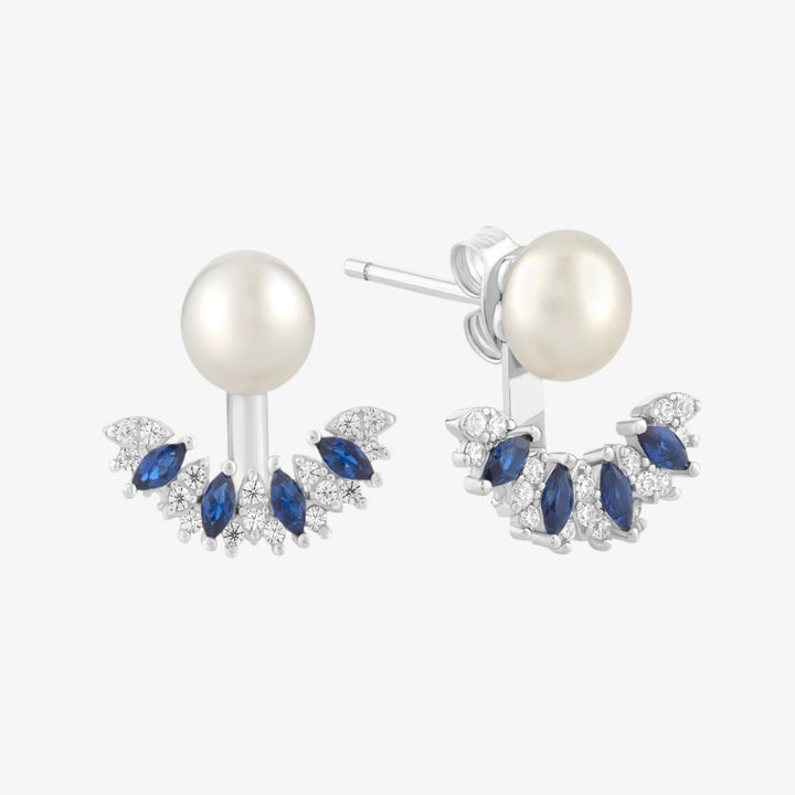 Art Deco Front and Back Earrings