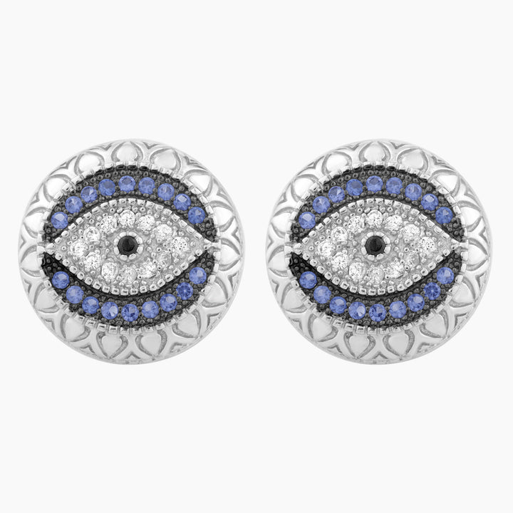 Evil Eye Stud Earrings
