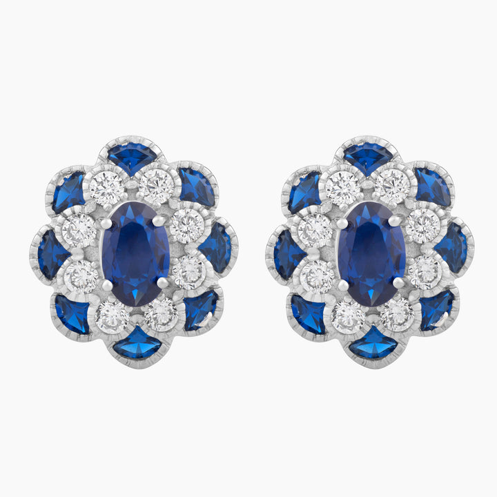 Vintage art Deco Stud Earrings