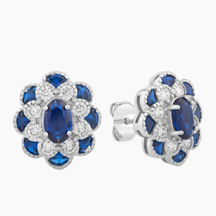 Vintage art Deco Stud Earrings