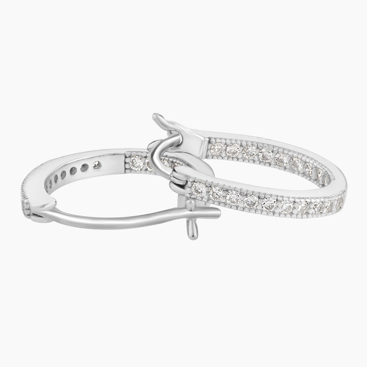 Inside Out Hoop Earrings