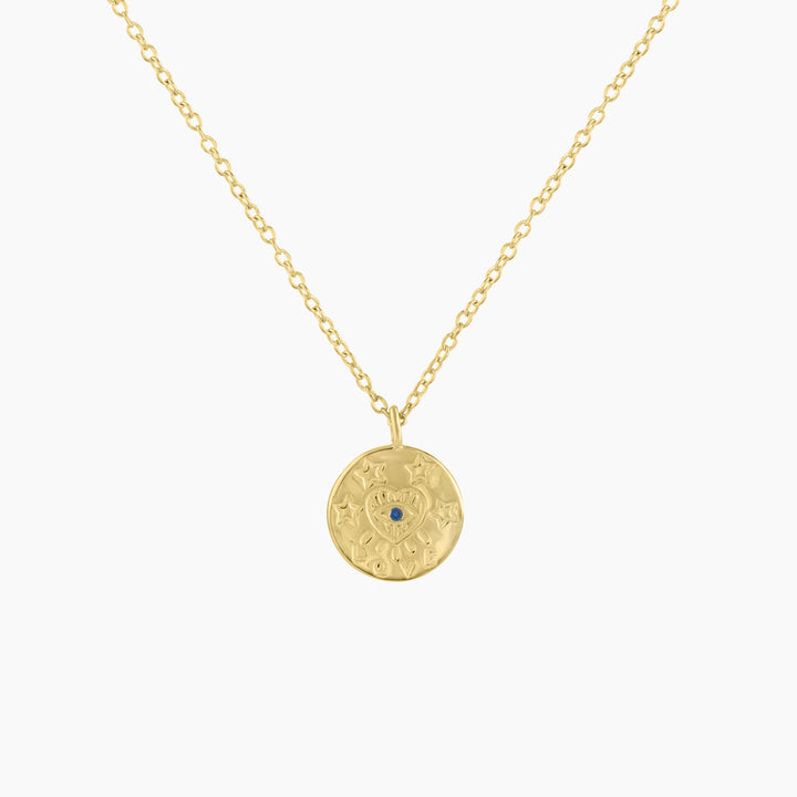 Love, Guidance and Protection Medallion Necklace