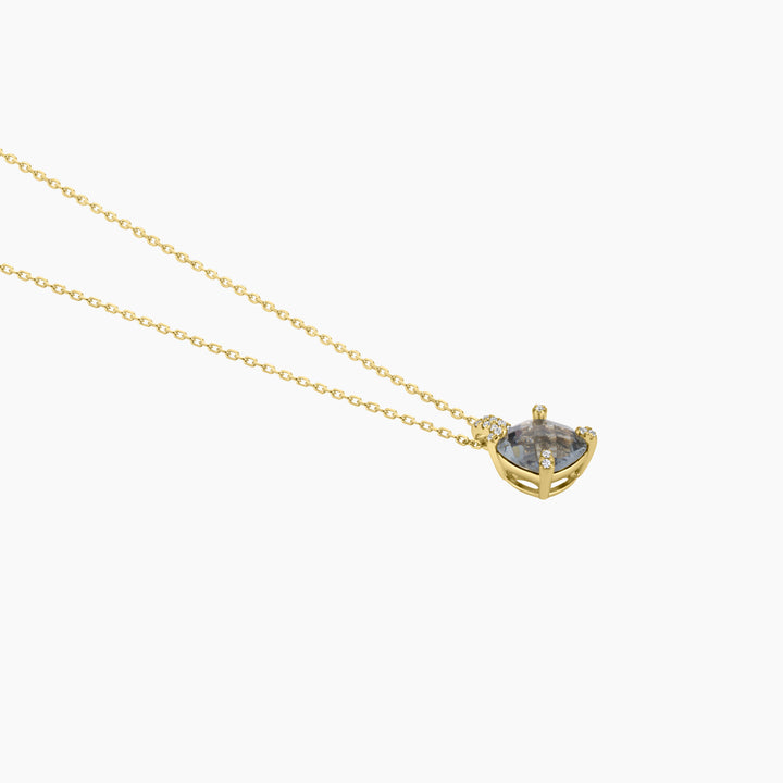 Grey Stone 18" Necklace