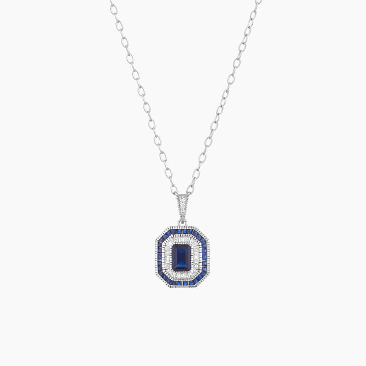 Vintage Art Deco Pendant on Chain