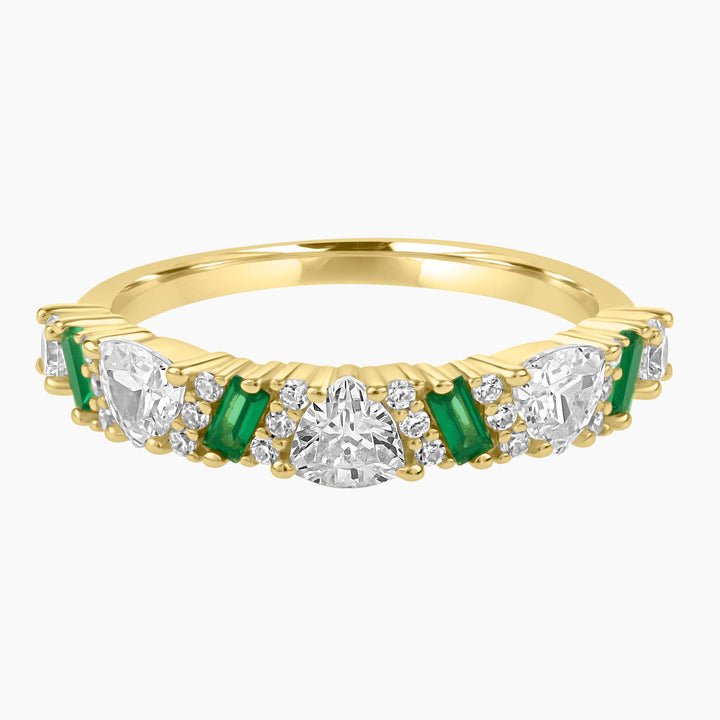 Art Deco Ring Band