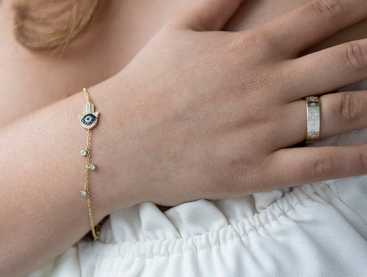 Evil Eye Hamsa Bracelet