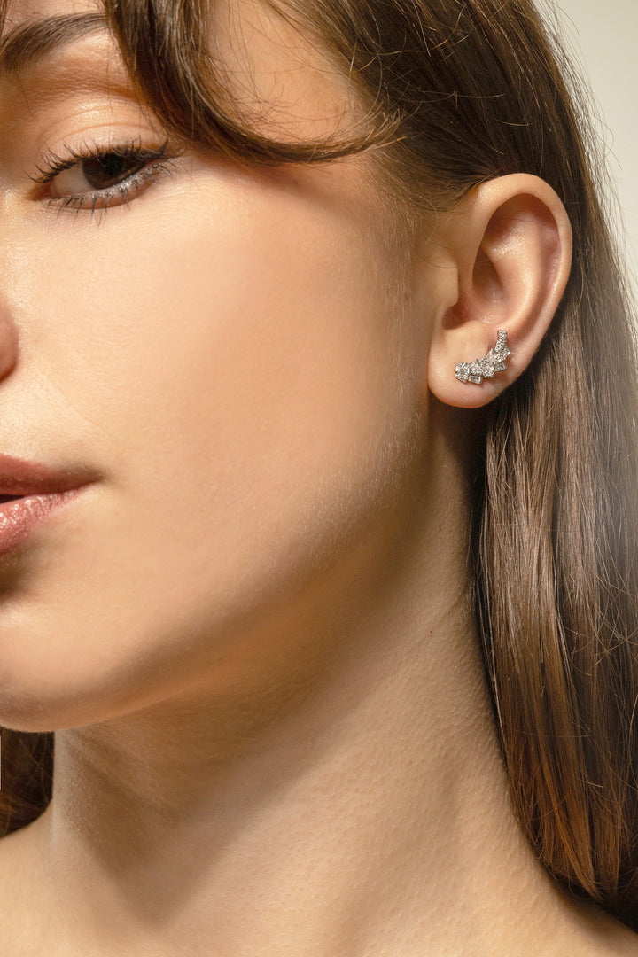 Art Deco Climber Earrings