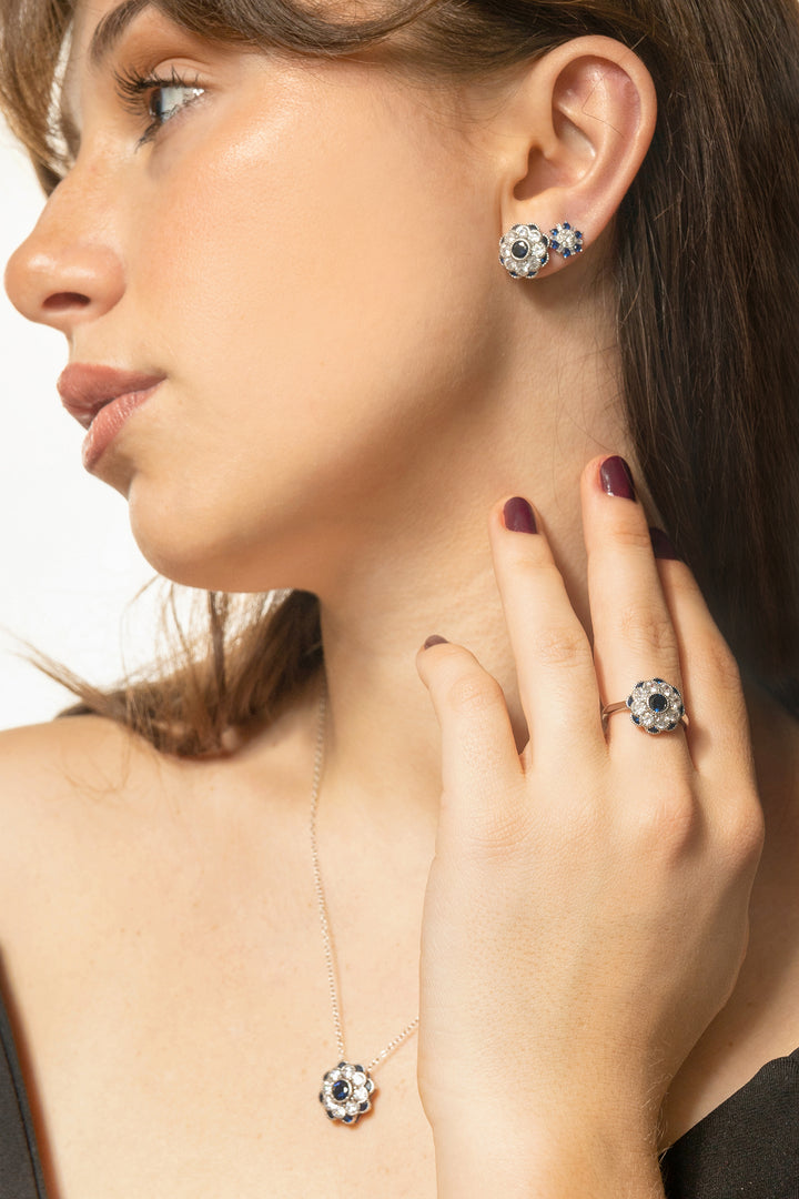 Vintage Art Deco Flower Ring