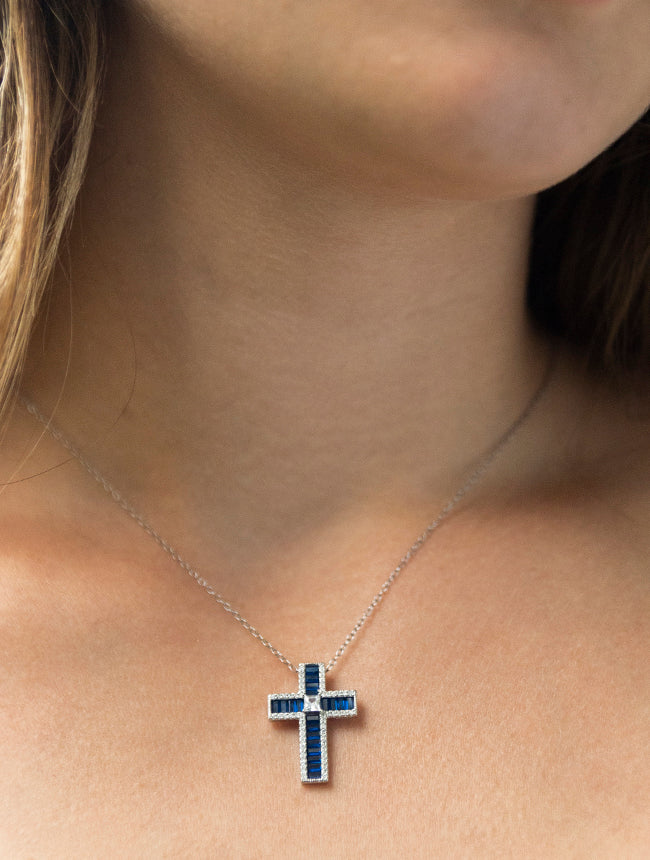 Vintage Cross Pendant on Chain
