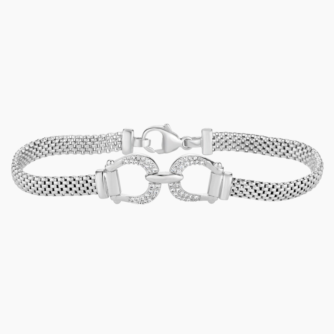 Buckle Mesh Bracelet