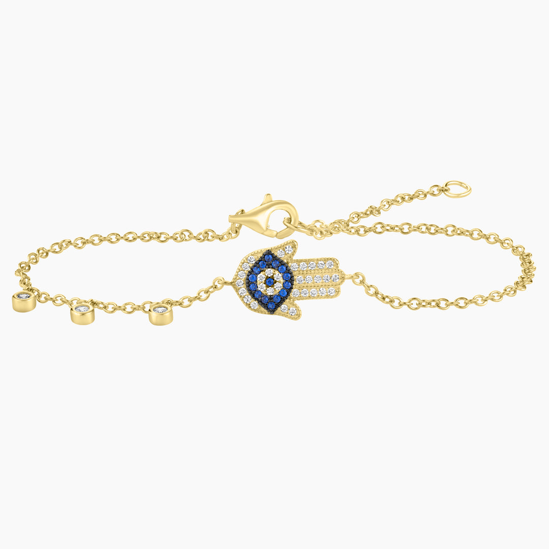 Evil Eye Hamsa Bracelet