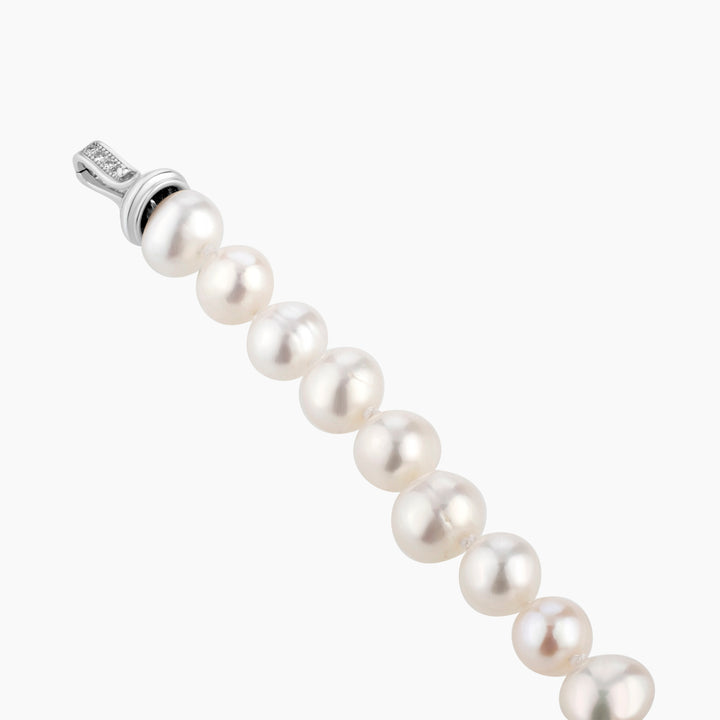 Freshwater Pearl Buckle Clasp Bracelet