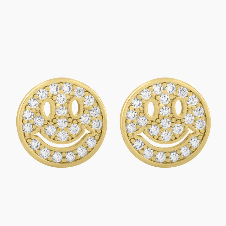 Smiley Stud Earrings