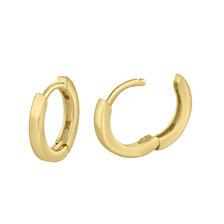 High Polish Hoop Earring