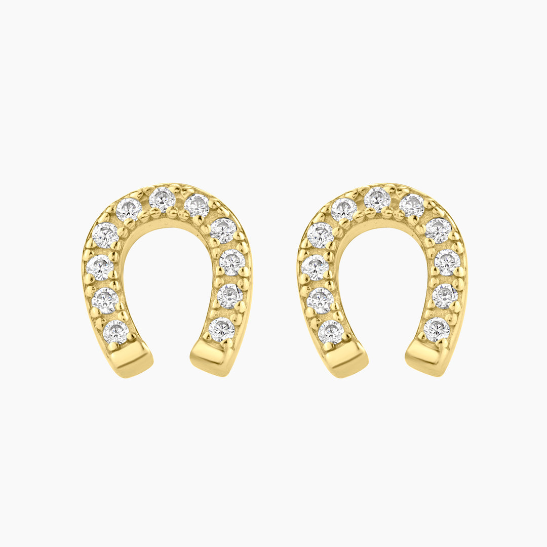 Horseshoe Stud Earring