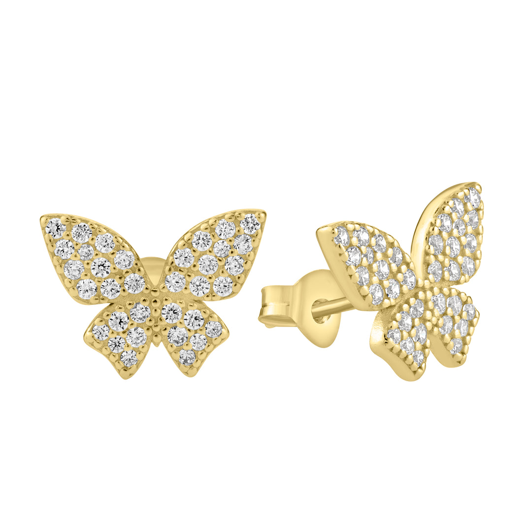 Butterfly Stud Earrings