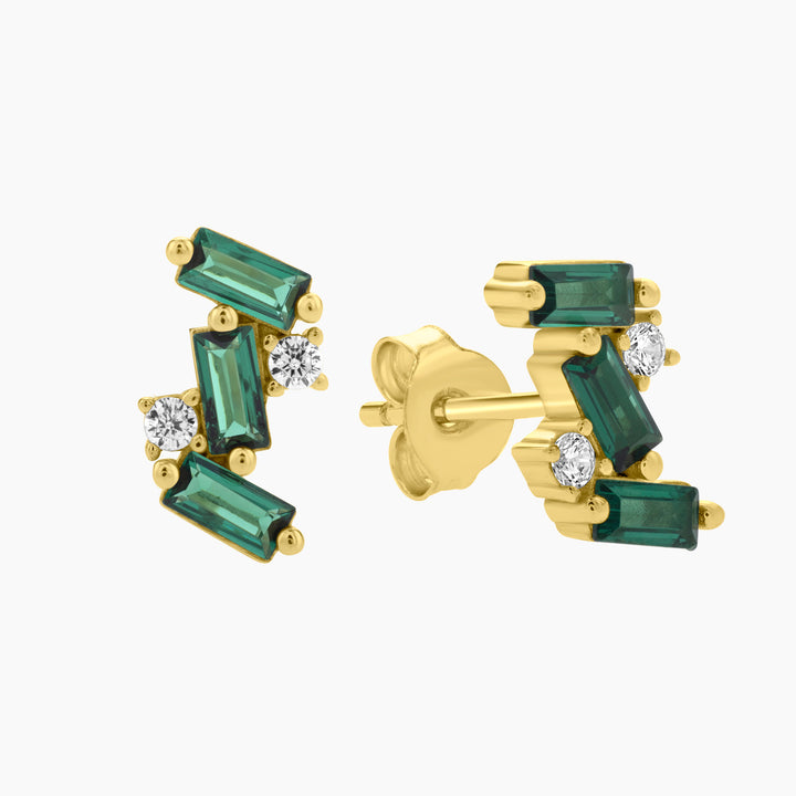 Art Deco Stud Earrings