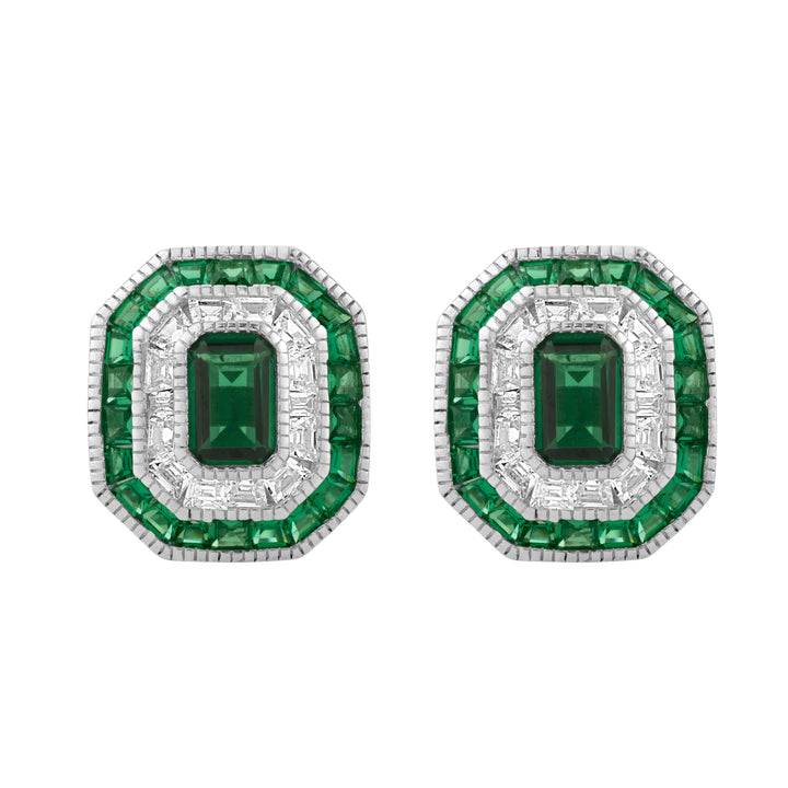 Art Deco Stud Earrings