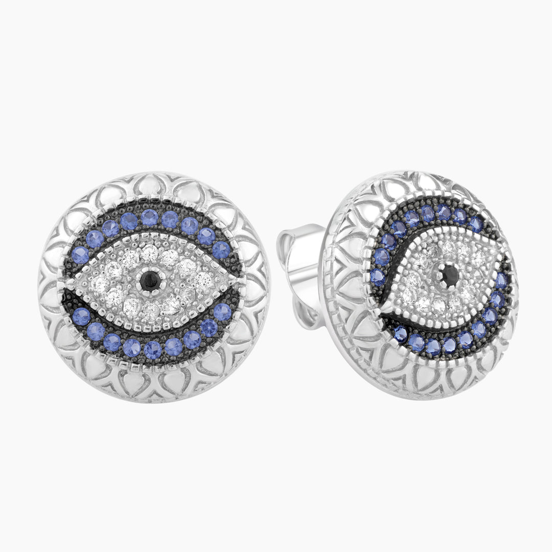 Evil Eye Stud Earrings