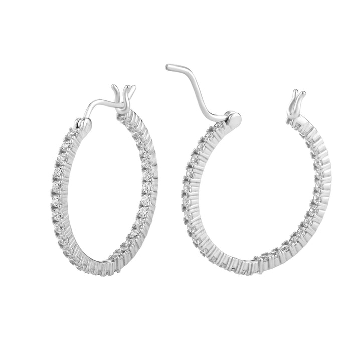 Inside Out Hoop Earrings