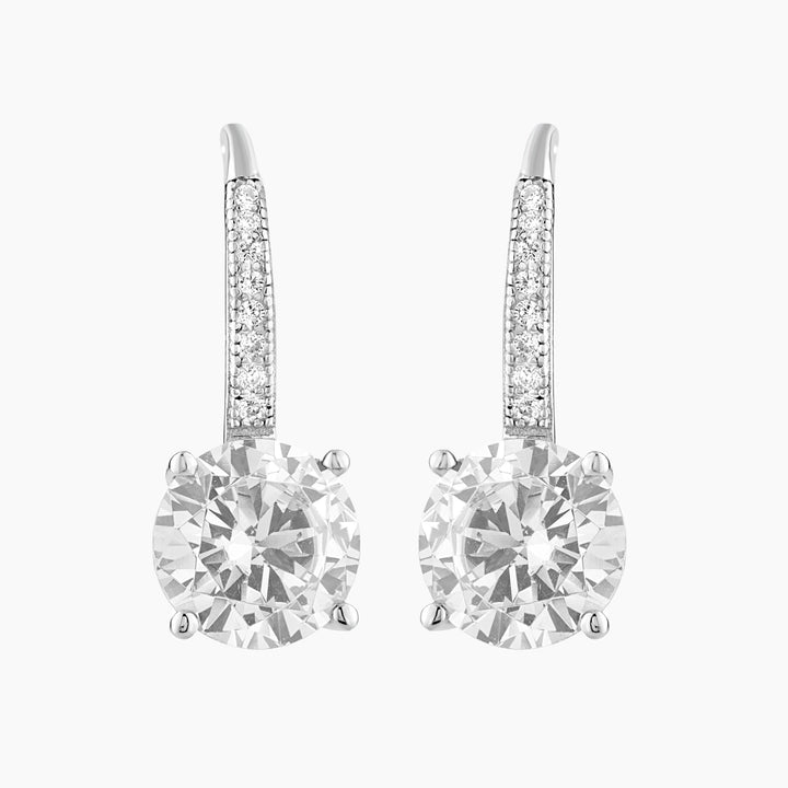 Timeless Brilliance Leverback Earrings