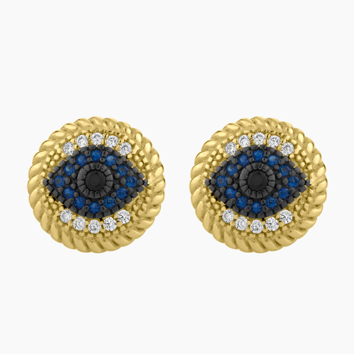 Evil Eye Stud Earrings