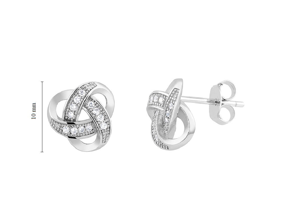 Love Knot Stud Earring