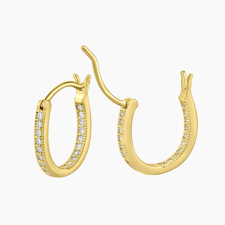 Inside Out Hoop Earrings