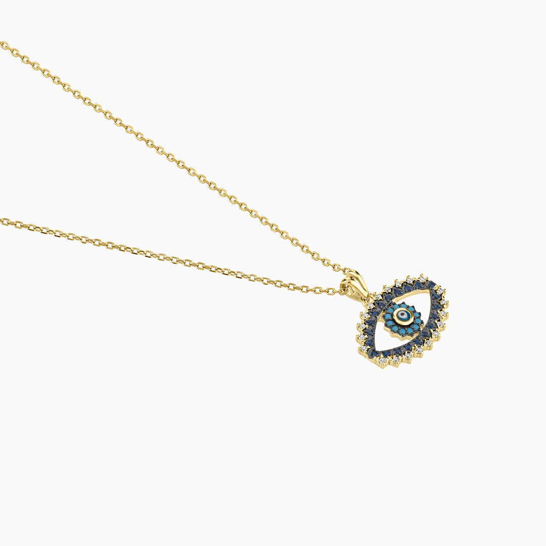 Evil Eye Necklace - 16"+2"