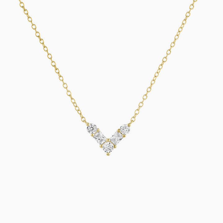 V Shaped  Necklace