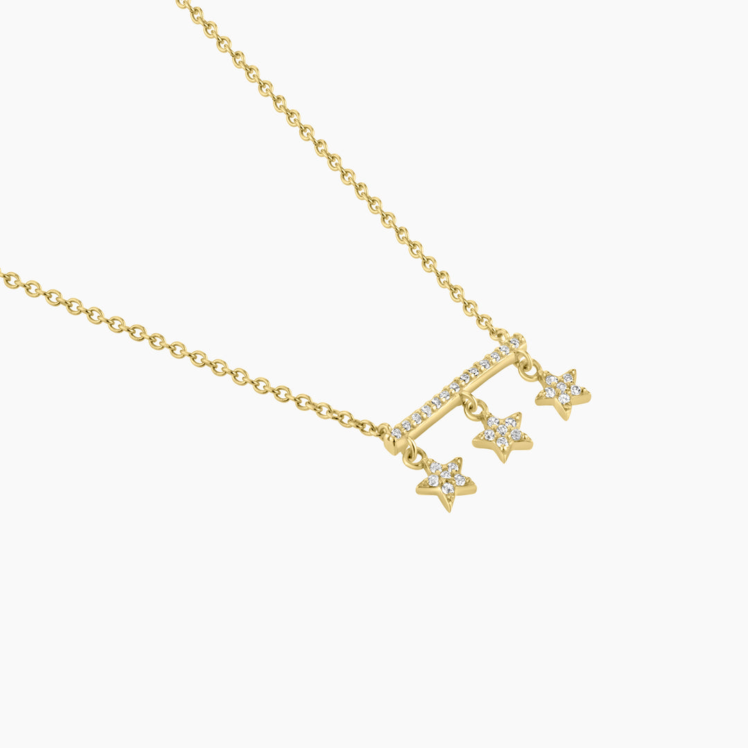 Bar and Star Necklace