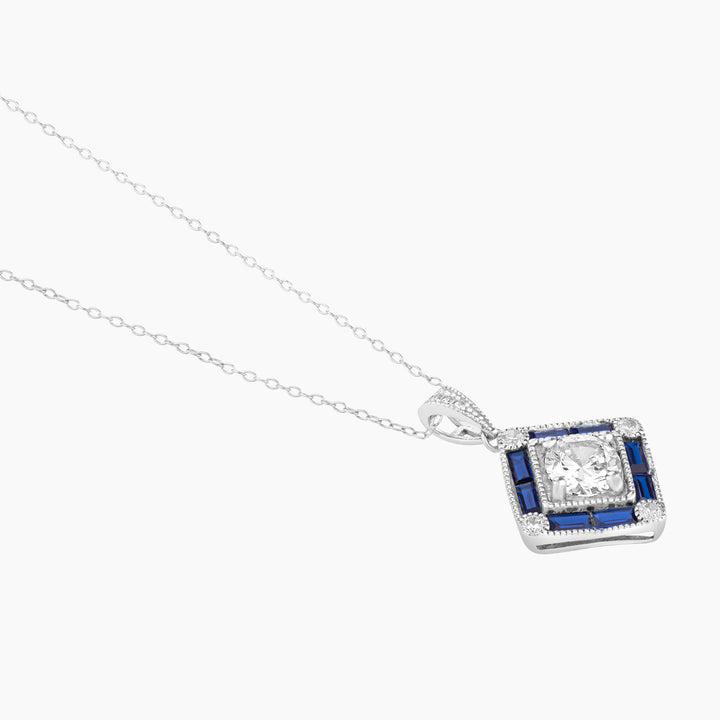 Art Deco Pendant on Chain