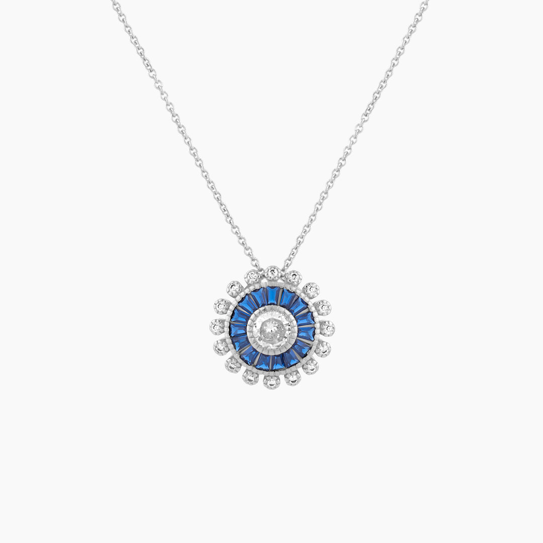 Art Deco Halo Pendant