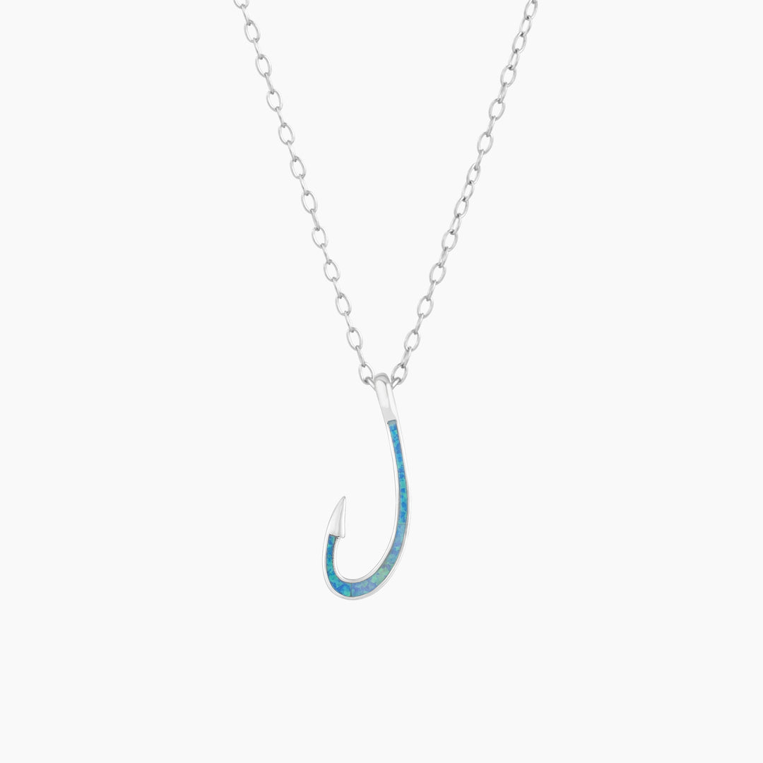 Fish Hook Pendant on Chain