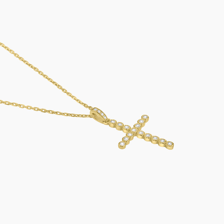 CZ Cross Pendant