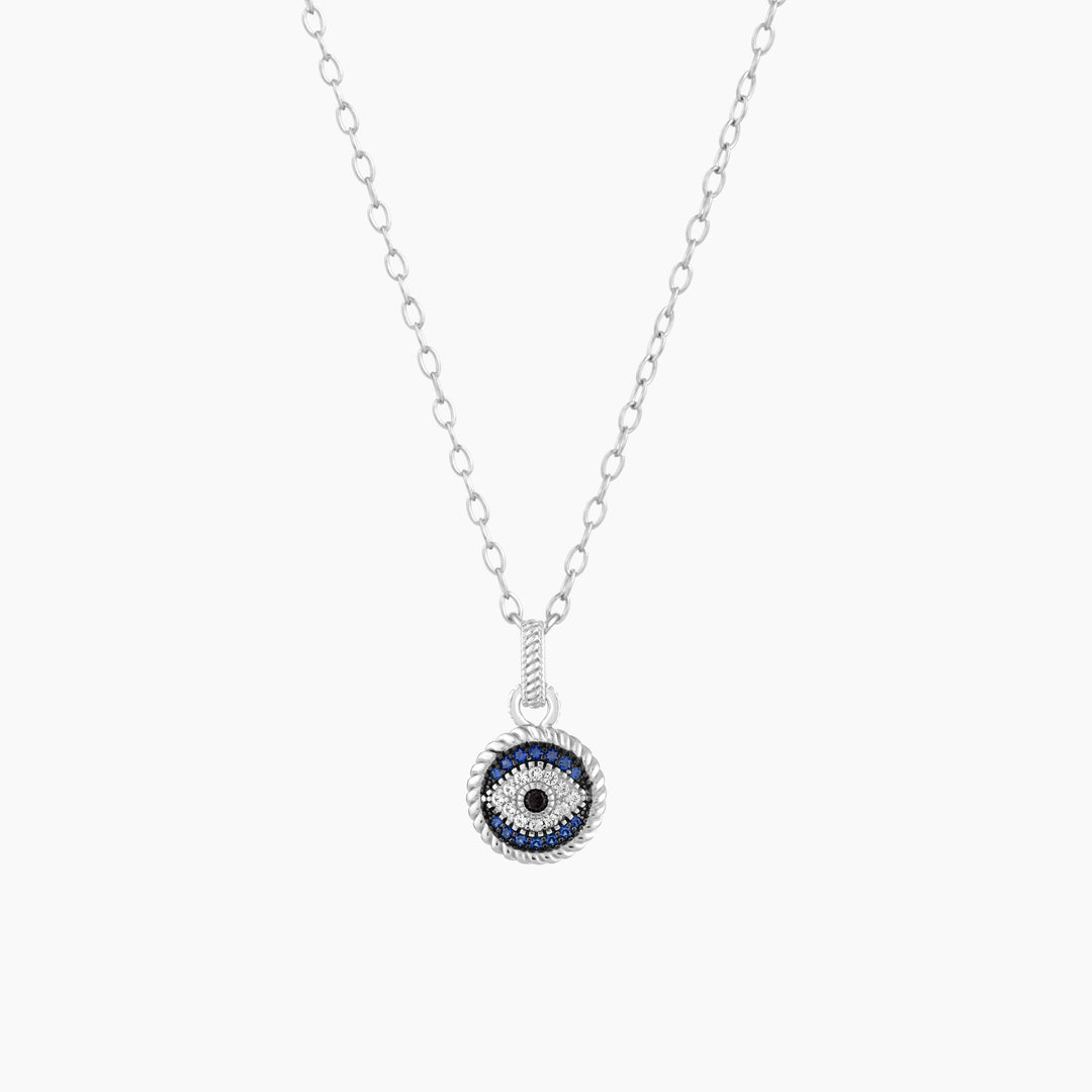 Sapphire Sentinel Eye Pendant