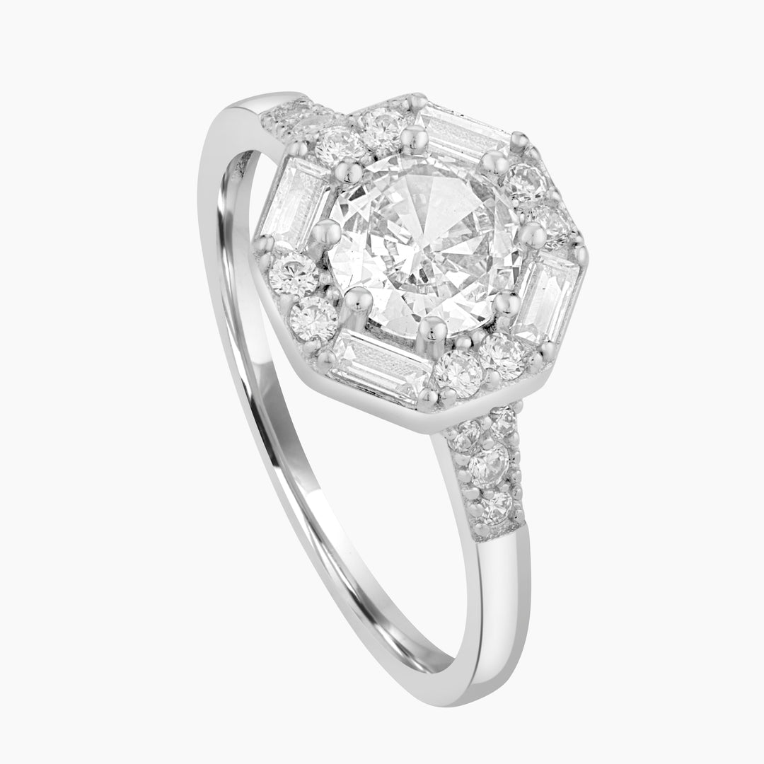 Luminous Harmony Bridal Ring