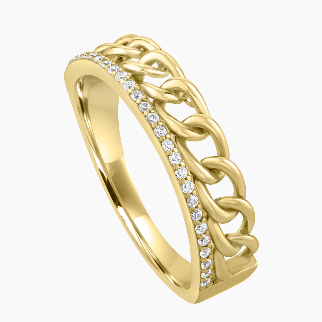 Link Design Band Ring