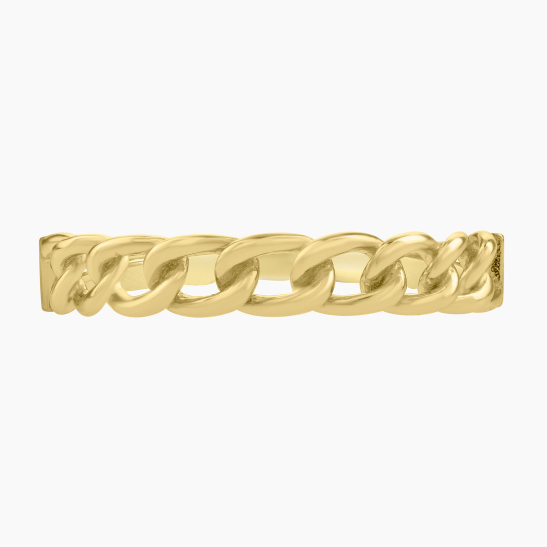 Cuban Link Chain Ring