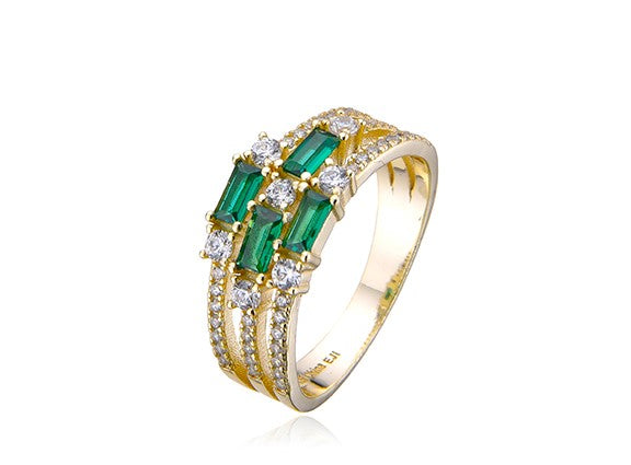 Art Deco Triple Ring