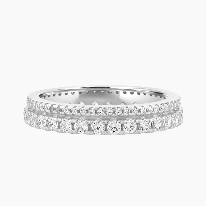 Double Row Band Ring