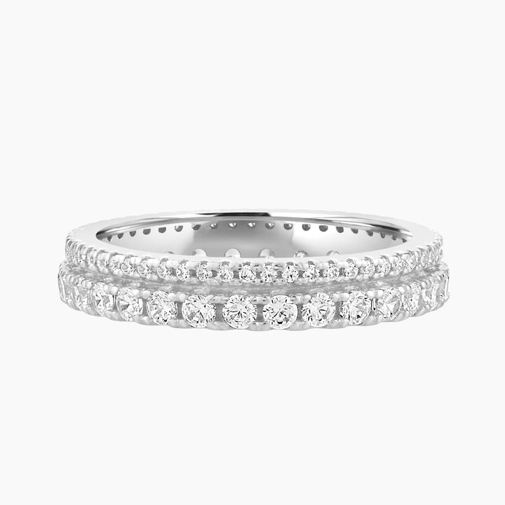 Double Row Band Ring