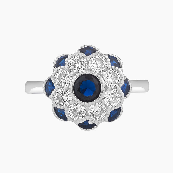 Vintage Art Deco Flower Ring