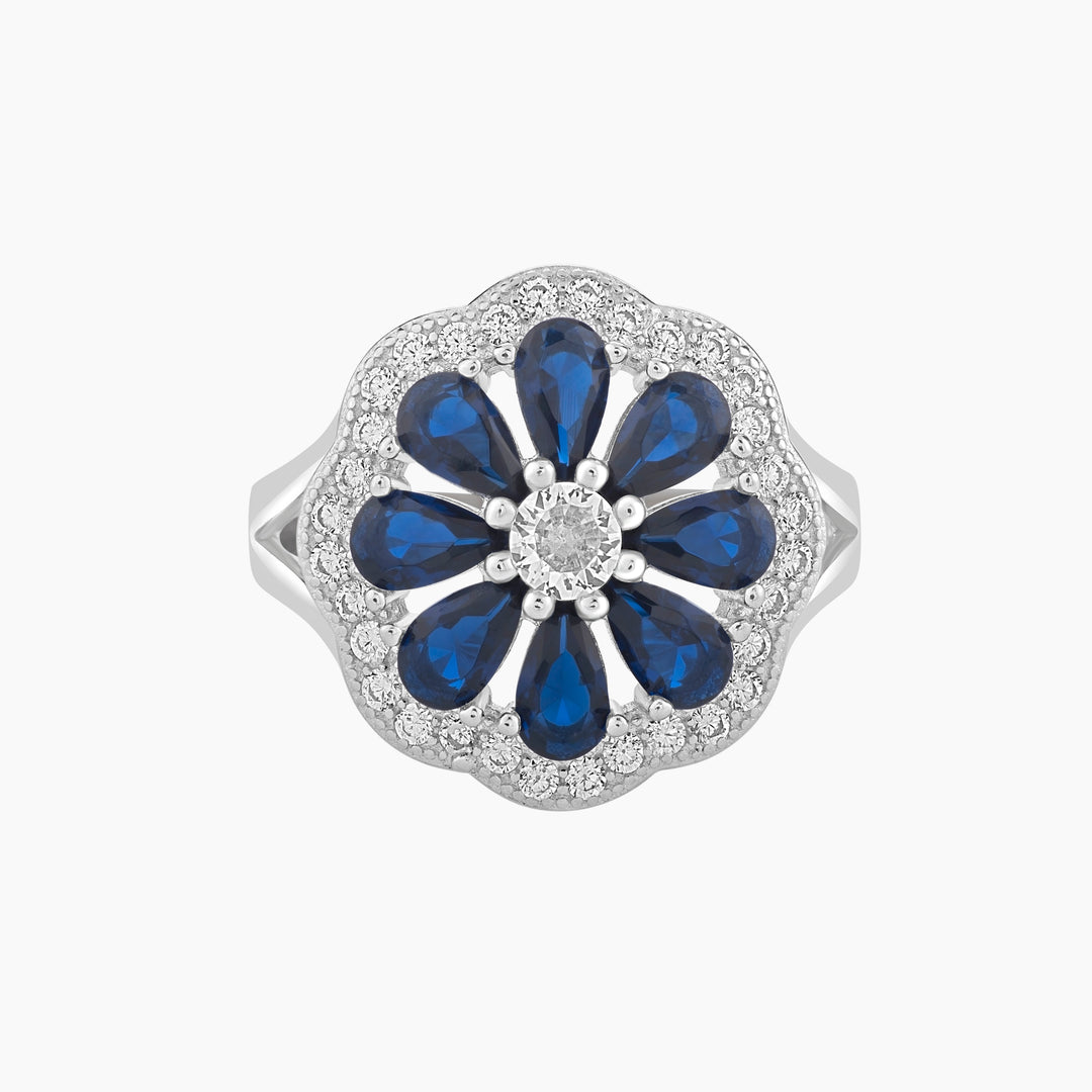 Floral Motif Vintage Ring