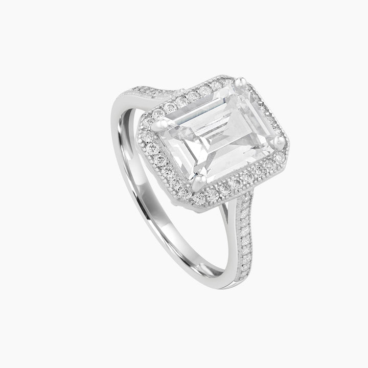 Emerald Cut Engagement Ring