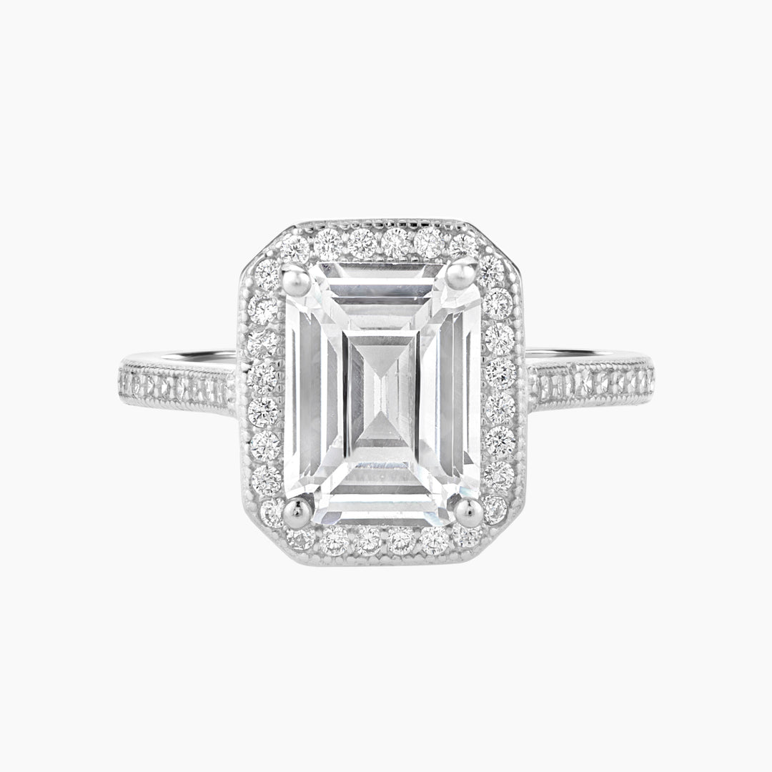 Emerald Cut Engagement Ring