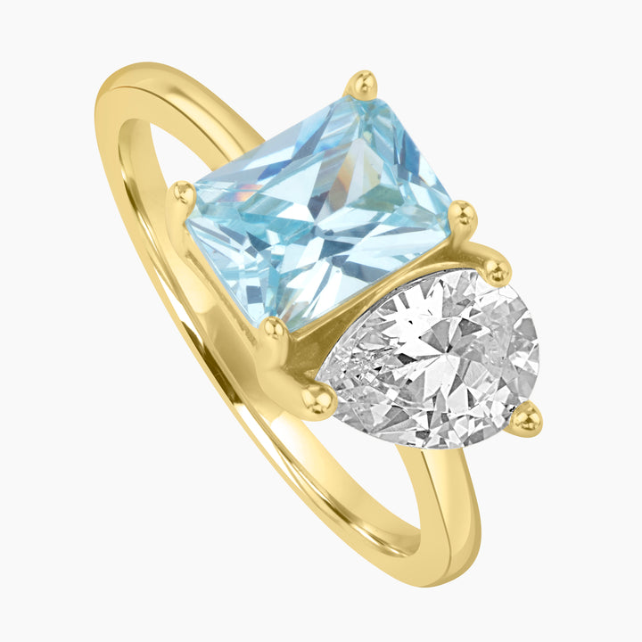 You & Me Blue Elegance Ring