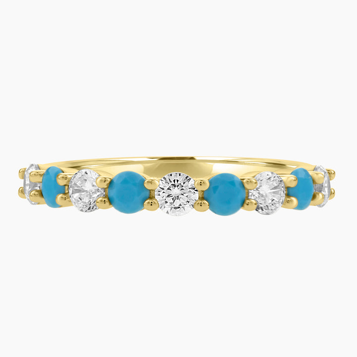 Turquoise & CZ Band